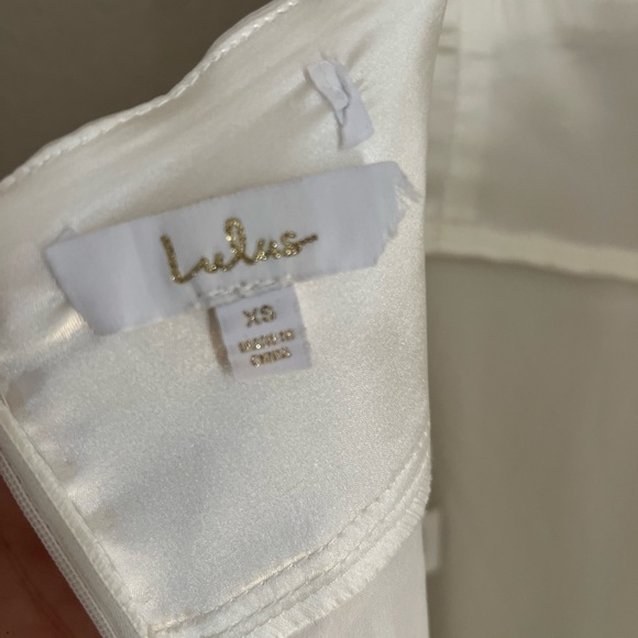 Give Your Love White Organza Backless Maxi Dres - Picture 4 of 7